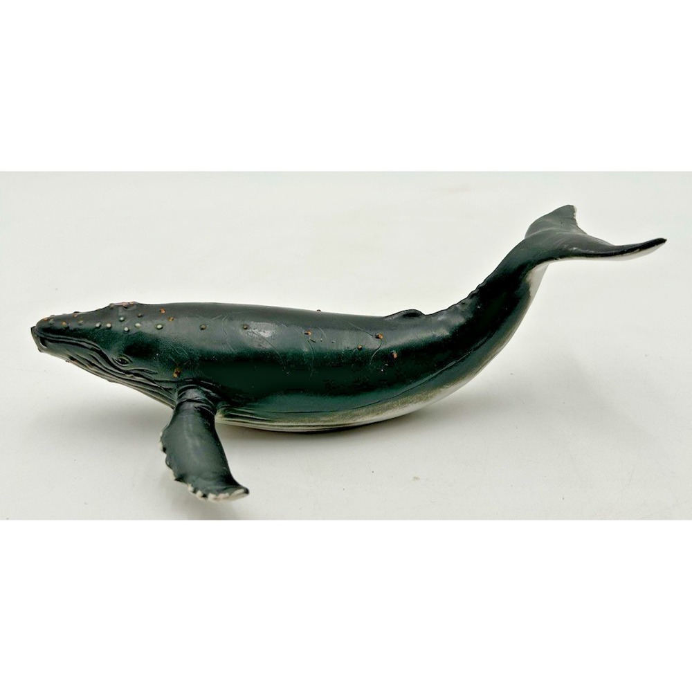 AAA Humpback Whale Vintage Figure Toy Rubber 8.5" Sea Life